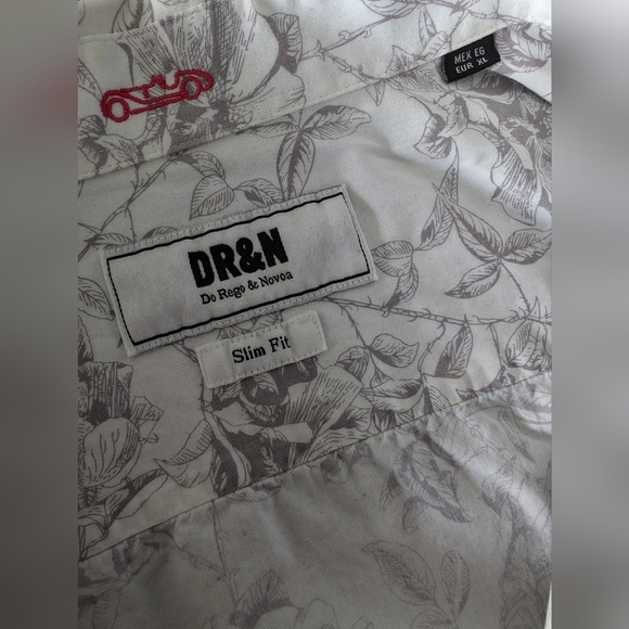 DR&N Floral Printed Shirt XL - Picture 7 of 7